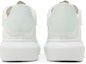 Details for Alexander McQueen Kasut Besar 'Putih Mint' 727394-WICGU-8935
