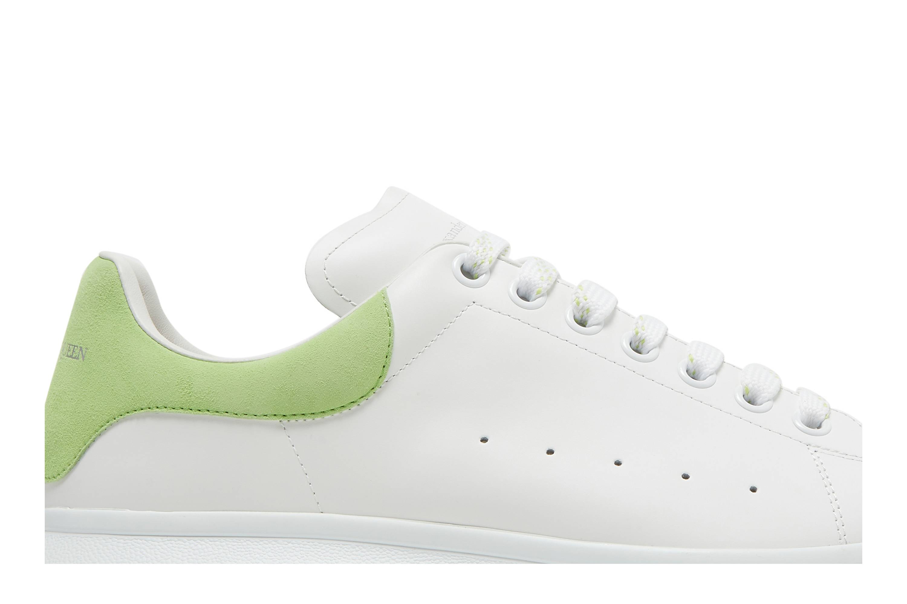 Order Sneaker Alexander McQueen Oversized 'White New Acid' Putih Asid Baru 553680-WHGP7-9427