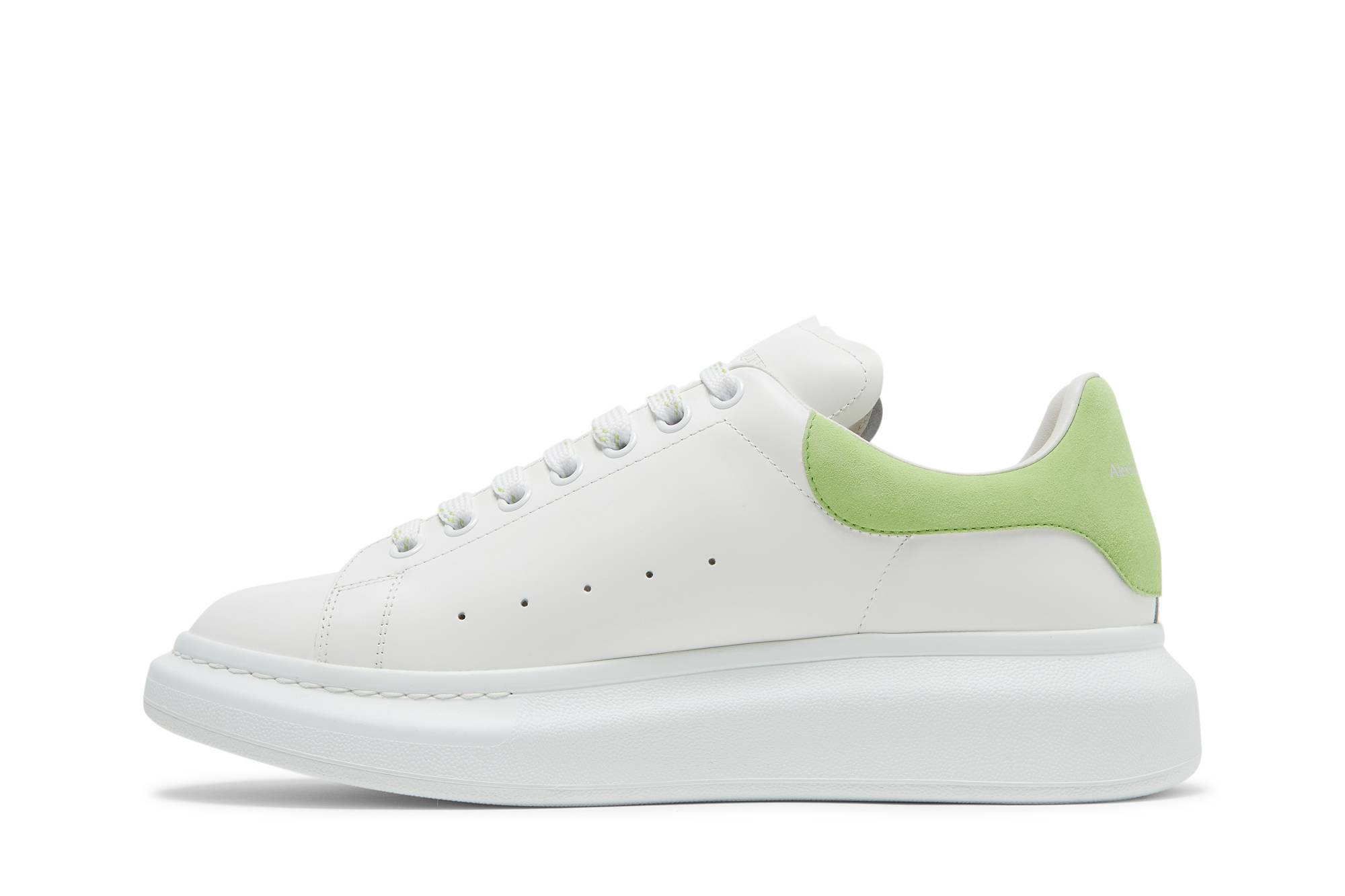 Lookbook Sneaker Alexander McQueen Oversized 'White New Acid' Putih Asid Baru 553680-WHGP7-9427