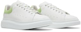 Cheap Sneaker Alexander McQueen Oversized 'White New Acid' Putih Asid Baru 553680-WHGP7-9427