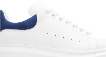 알렉산더 맥퀸 오버사이즈 스니커즈 '화이트 파리 블루' 553680WHGP79086 Order 알렉산더 맥퀸 오버사이즈 스니커즈 '화이트 파리 블루' 553680WHGP79086