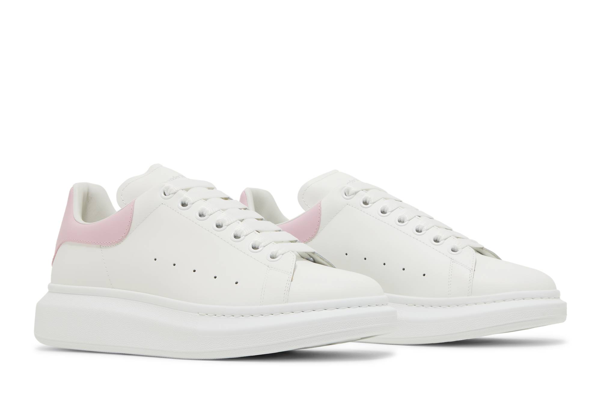 Cheap 알렉산더 맥퀸 오버사이즈 스니커 '화이트 핑크' 553680WHGP59657 553680WHGP59657