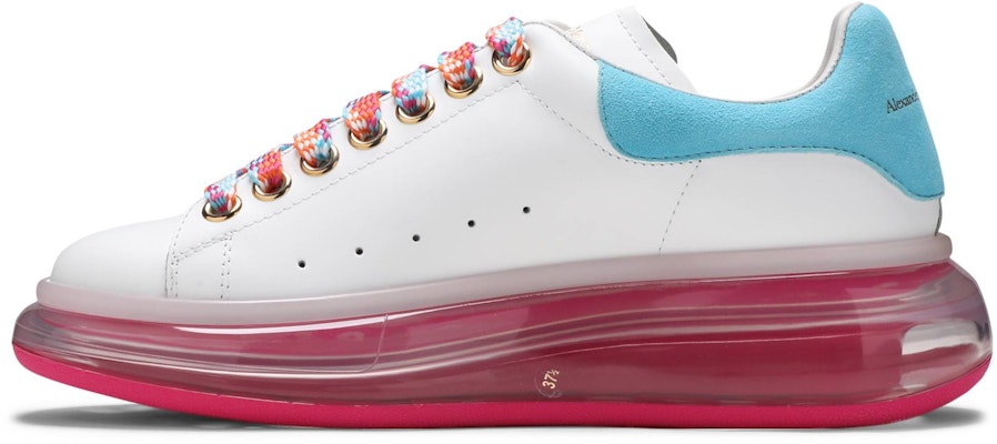 (W) Alexander McQueen Oversized Sneaker 'Putih Merah Jambu' 612744-WIA4G-9323 Lookbook (W) Alexander McQueen Oversized Sneaker 'Putih Merah Jambu' 612744-WIA4G-9323