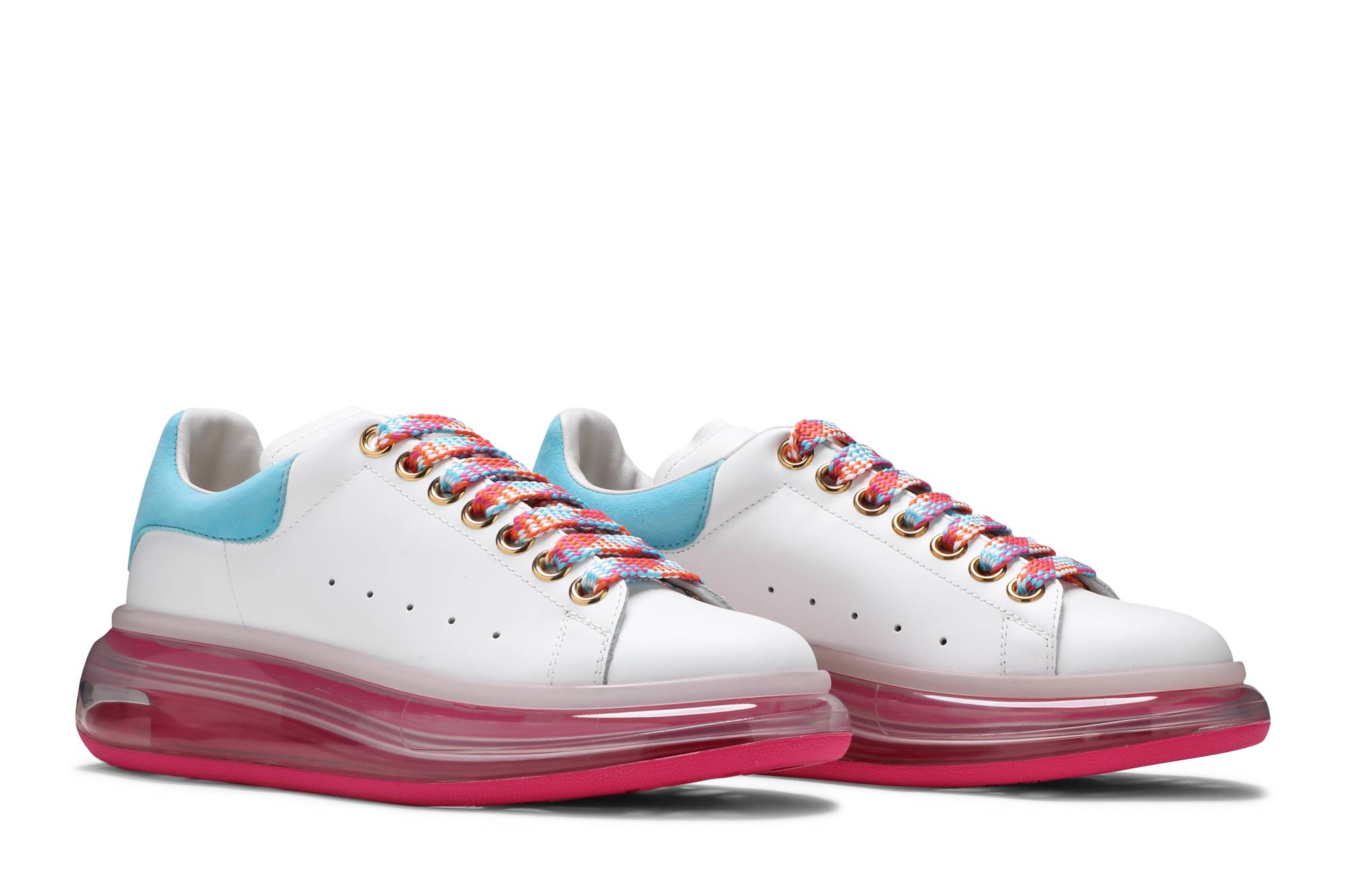 Cheap (W) Zapatillas Alexander McQueen Oversized 'Blanco Rosa' 612744-WIA4G-9323