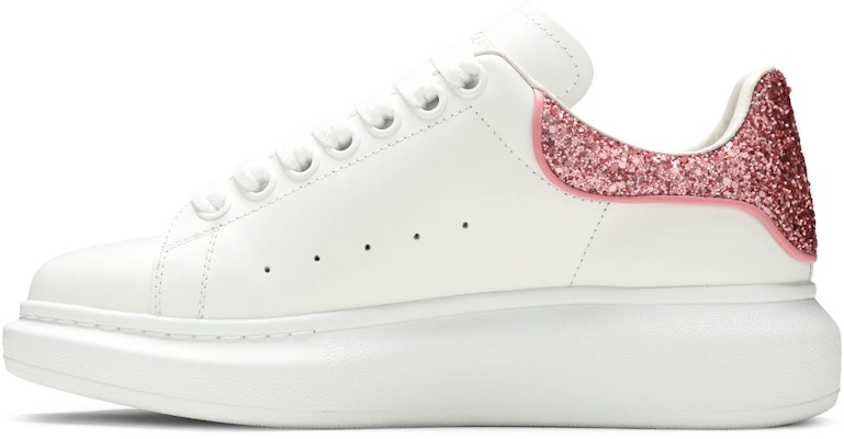 (W) 알렉산더 맥퀸 오버사이즈 스니커즈 '화이트 핑크 글리터' 558945-WIA4Y-9414 Lookbook (W) 알렉산더 맥퀸 오버사이즈 스니커즈 '화이트 핑크 글리터' 558945-WIA4Y-9414