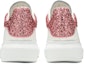 Details for (W) 알렉산더 맥퀸 오버사이즈 스니커즈 '화이트 핑크 글리터' 558945-WIA4Y-9414