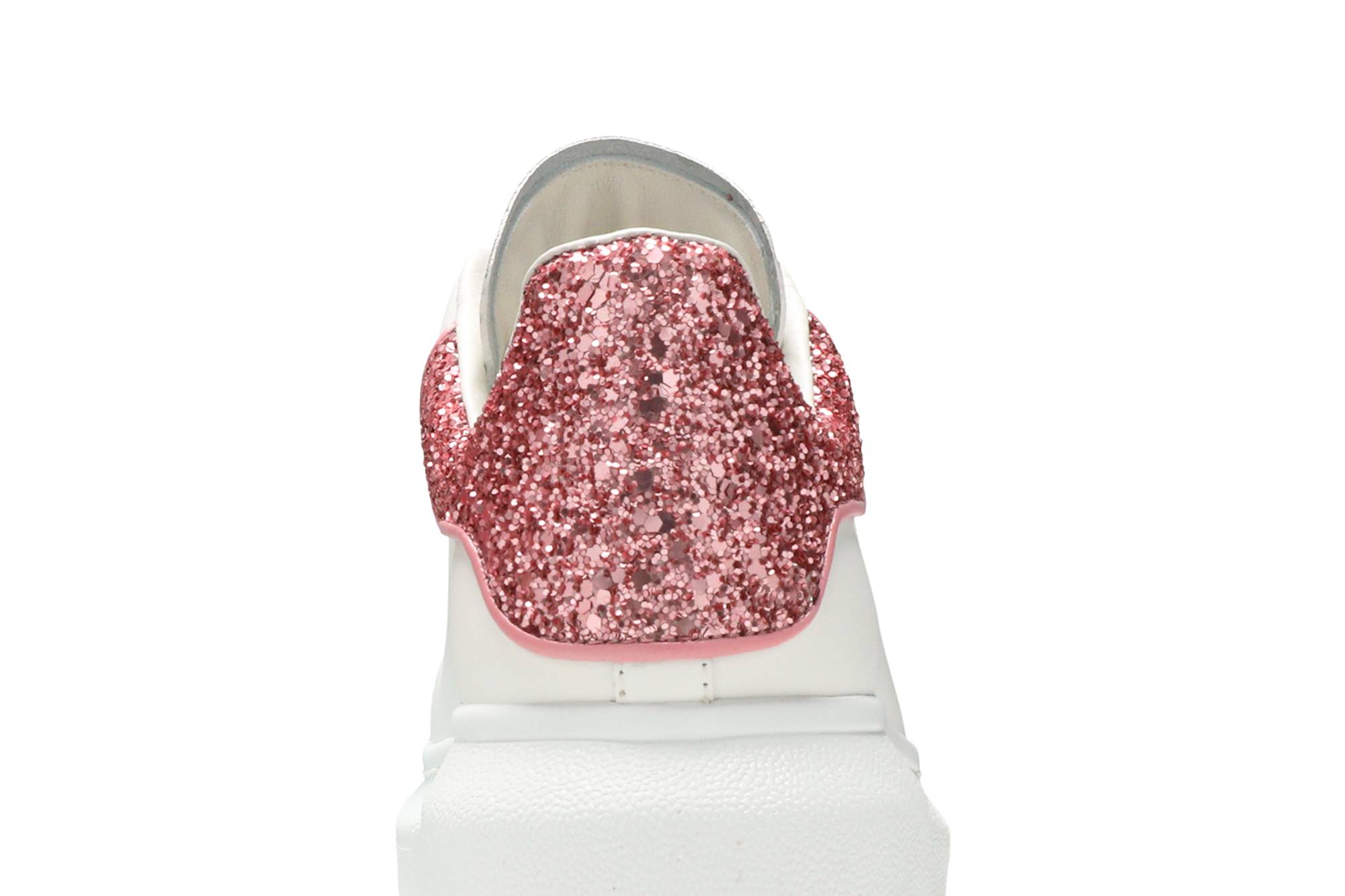 Sizing (W) Alexander McQueen Sneaker Oversize 'Putih Pink Glitter' 558945-WIA4Y-9414