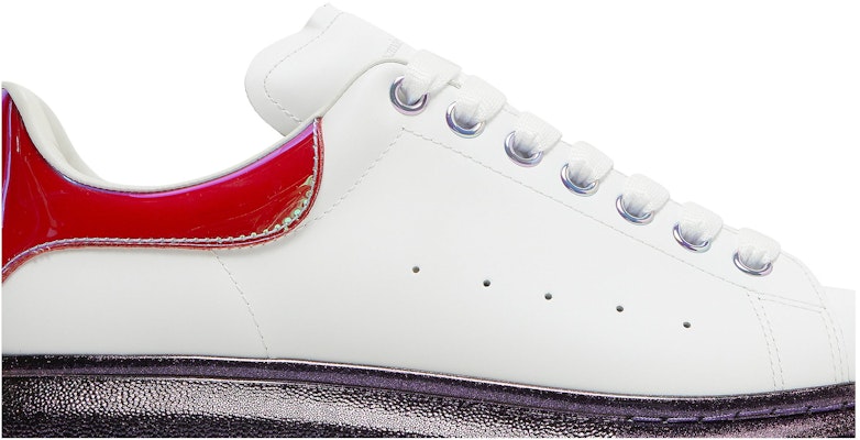 Alexander mcqueen white 2025 & pink oversized sneakers