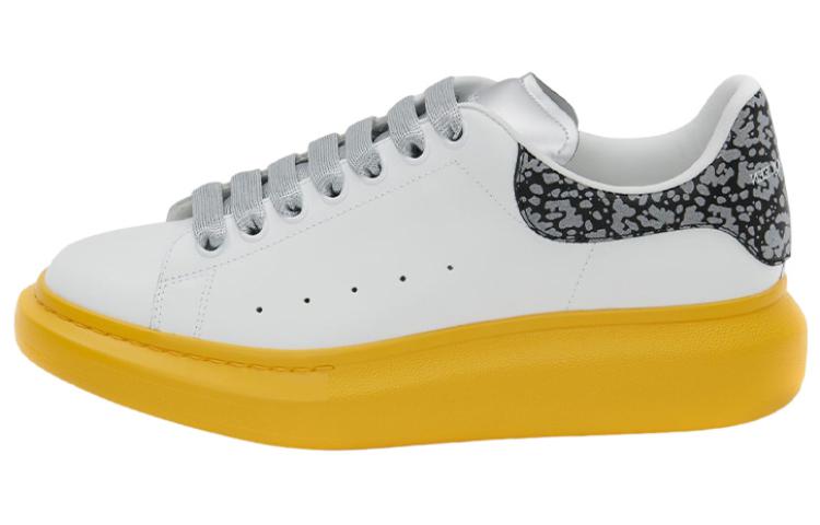 Alexander McQueen Oversized Sneaker 'White Pop Yellow'