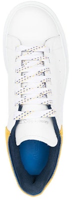 Alexander McQueen Oversized Sneaker 'Putih Pop Kuning Navy' 705060-WIBNT-8998 Shop Alexander McQueen Oversized Sneaker 'Putih Pop Kuning Navy' 705060-WIBNT-8998