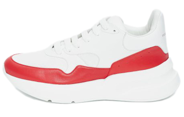 Buy 알렉산더 맥퀸 오버사이즈 스니커즈 (화이트 레드) 535531-WHT99-9092