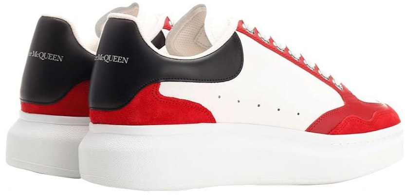 Alexander McQueen Oversized Sneaker 'White Red' 757710WIA5V6044 Shop Alexander McQueen Oversized Sneaker 'White Red' 757710WIA5V6044