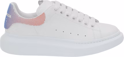 Alexander McQueen Oversized Sneaker 'White Red Blue' 711139-WICG4-8983 Alexander McQueen Oversized Sneaker 'White Red Blue' 711139-WICG4-8983