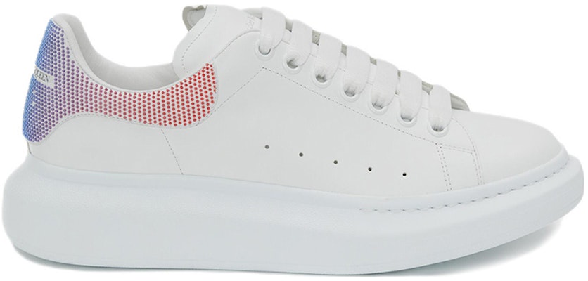 Alexander McQueen Kasut Tertinggi 'Putih Merah Biru' 711139-WICG4-8983 Order Alexander McQueen Kasut Tertinggi 'Putih Merah Biru' 711139-WICG4-8983