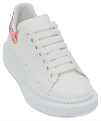 Alexander McQueen Kasut Tertinggi 'Putih Merah Biru' 711139-WICG4-8983 Lookbook Alexander McQueen Kasut Tertinggi 'Putih Merah Biru' 711139-WICG4-8983