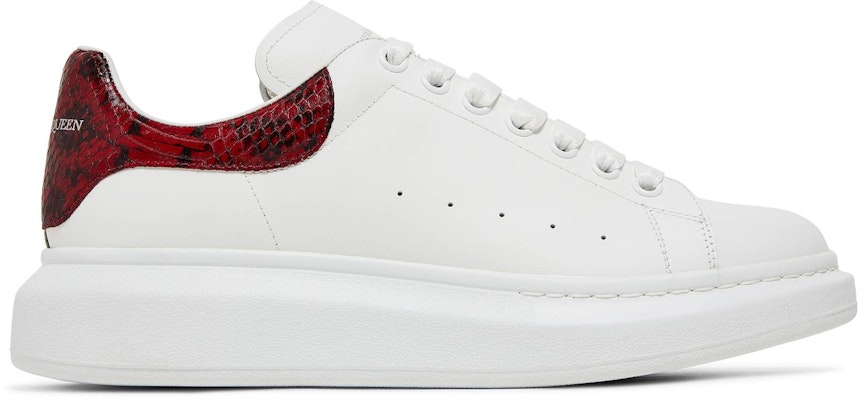 Zapatillas Alexander McQueen Oversized 'Blanco Rojo Pitón' 553680-WHVIN-9093 Buy Zapatillas Alexander McQueen Oversized 'Blanco Rojo Pitón' 553680-WHVIN-9093