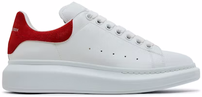 Alexander McQueen Oversized Sneaker 'White Red Reptile' 625162WHZ4K9294 Alexander McQueen Oversized Sneaker 'White Red Reptile' 625162WHZ4K9294