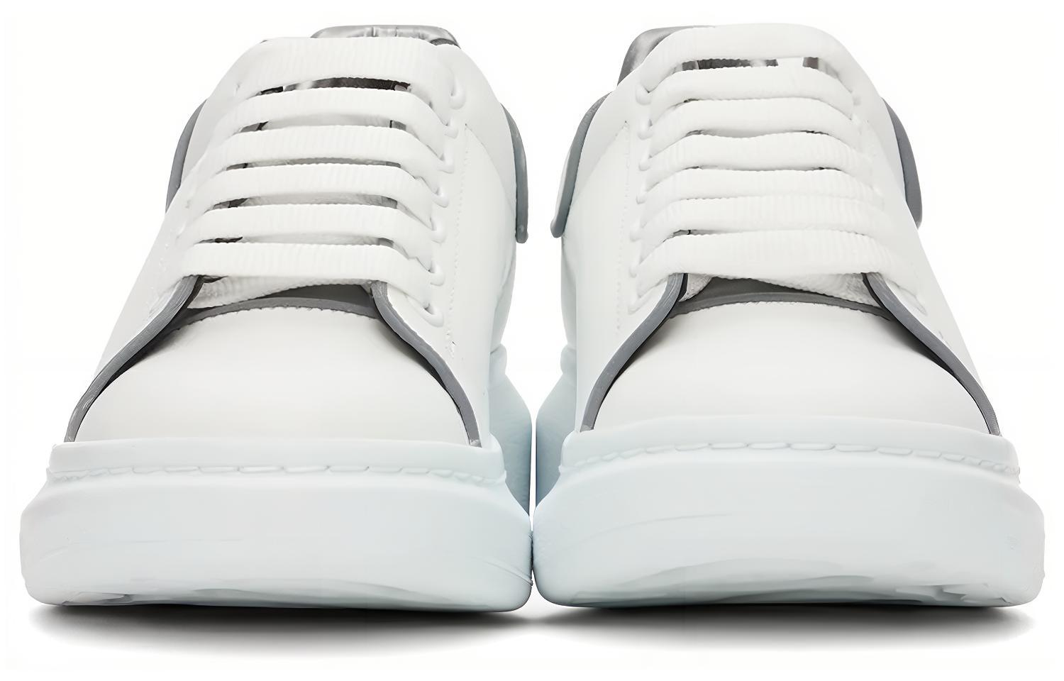 Lookbook Alexander McQueen Oversized Sneaker 'Putih Reflektif' 561123-WHTQK-9071