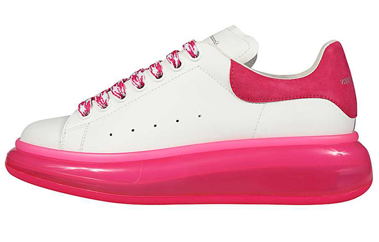 Buy Alexander McQueen Kasut Oversized 'Putih Shock Pink' 611698-WHXMA-9391