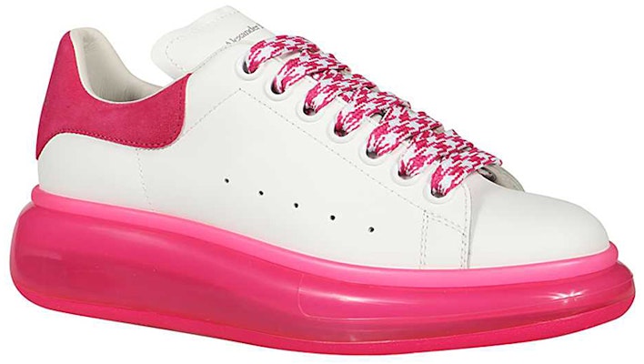 Alexander McQueen Kasut Oversized 'Putih Shock Pink' 611698-WHXMA-9391 Lookbook Alexander McQueen Kasut Oversized 'Putih Shock Pink' 611698-WHXMA-9391