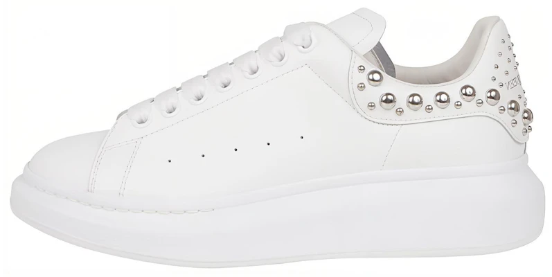 Zapatillas Alexander McQueen Oversized 'Blanco con Tachuelas Plateadas' 662643-WHTQQ-9071 Buy Zapatillas Alexander McQueen Oversized 'Blanco con Tachuelas Plateadas' 662643-WHTQQ-9071