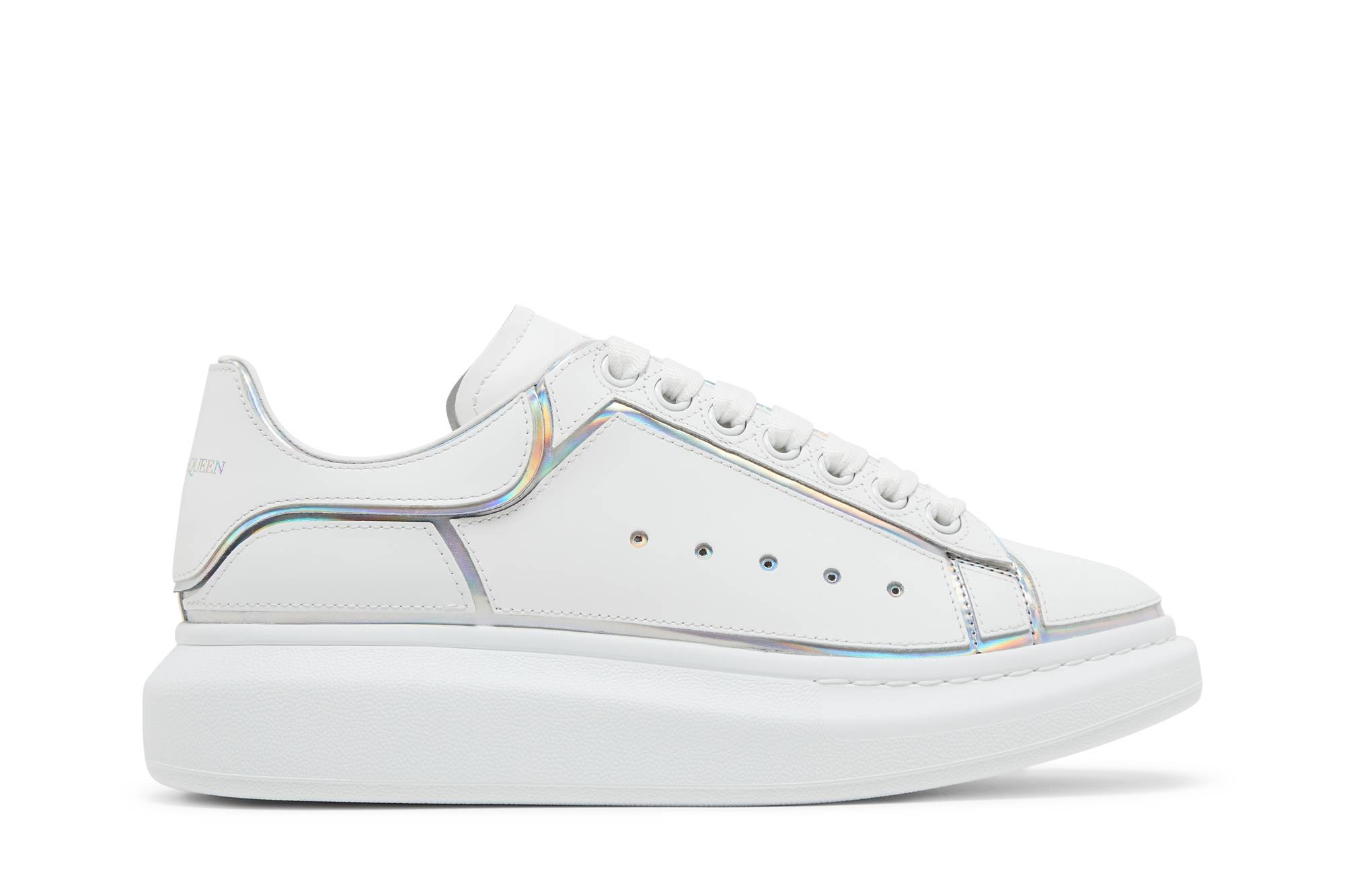 Buy Zapatillas Alexander McQueen Oversized 'Blanco Plateado' 645868-WIBNV-9989