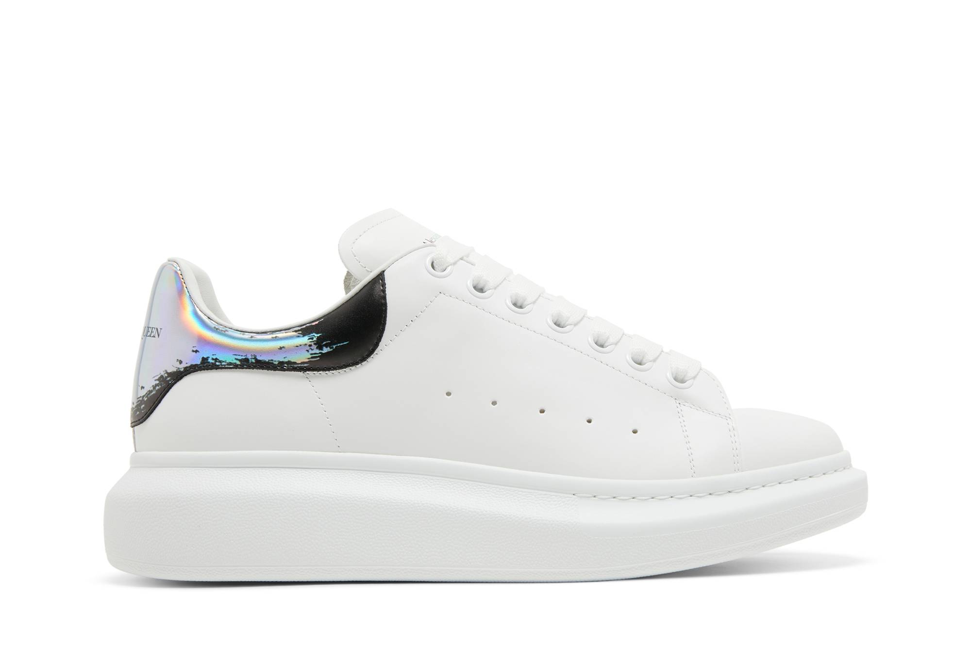 Alexander McQueen Oversized Sneaker 'White Silver' 705061-WIBNS-9989