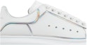 Order Alexander McQueen Sneaker 'White Silver' Besar Putih Perak 645868-WIBNV-9989