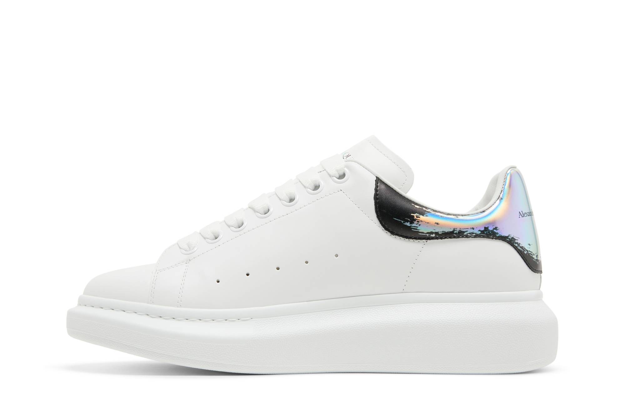 Lookbook Zapatillas Alexander McQueen Oversized 'Blanco Plata'. 705061-WIBNS-9989