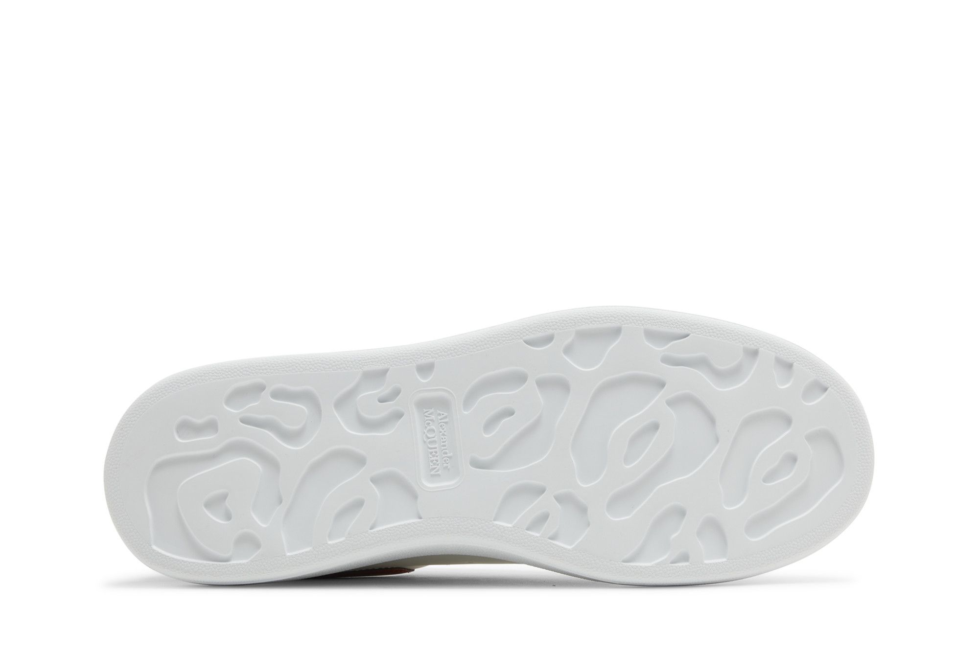 Shop Alexander McQueen Oversized Sneaker ''Wit Zilver Lust Rood'' 750335WIDJN9174