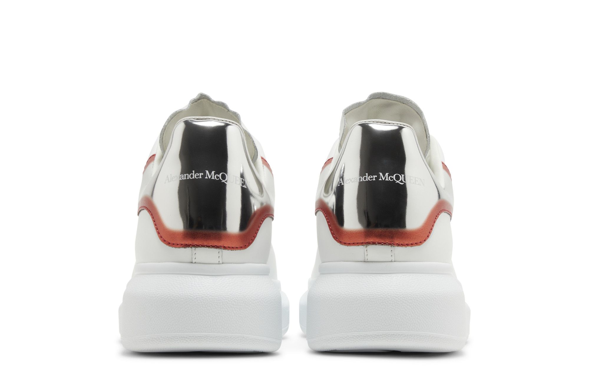 Purchase Alexander McQueen Oversized Sneaker ''Wit Zilver Lust Rood'' 750335WIDJN9174