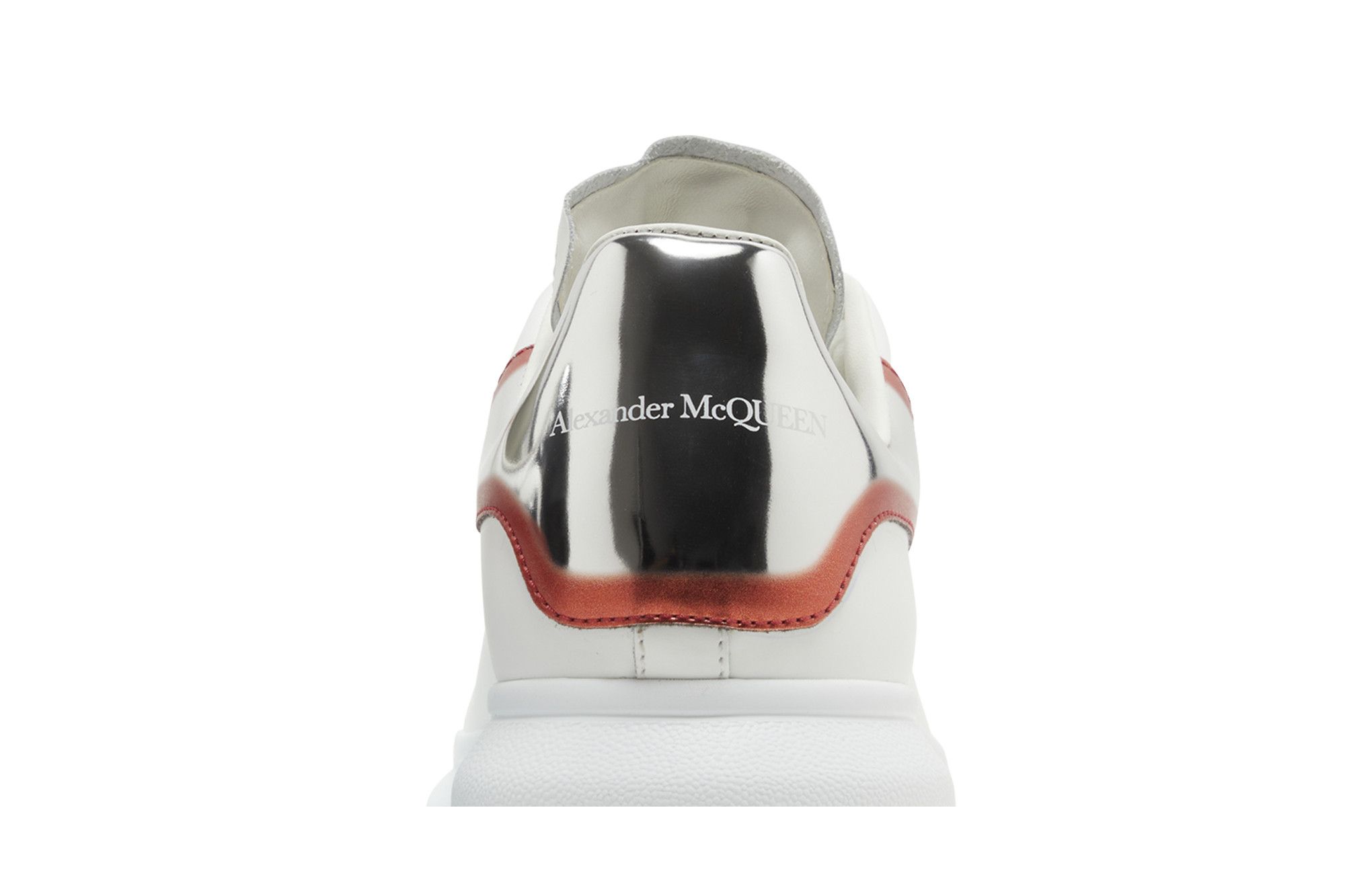 Details for Alexander McQueen Oversized Sneaker ''Wit Zilver Lust Rood'' 750335WIDJN9174