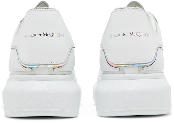 Alexander McQueen Oversized Sneaker 'White Silver' 645868-WIBNV-9989 Details for Alexander McQueen Oversized Sneaker 'White Silver' 645868-WIBNV-9989