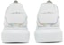 Alexander McQueen Sneaker 'White Silver' Besar Putih Perak 645868-WIBNV-9989
