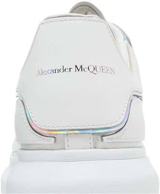 Alexander McQueen Oversized Sneaker 'White Silver' 645868-WIBNV-9989 Sizing Alexander McQueen Oversized Sneaker 'White Silver' 645868-WIBNV-9989