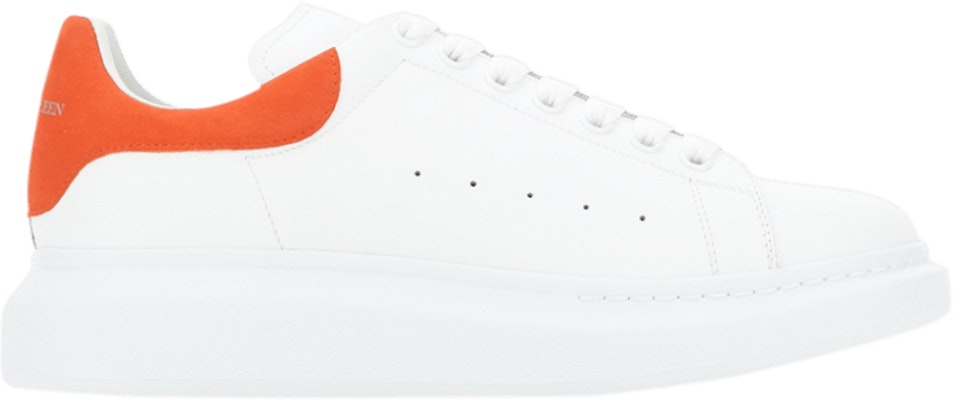 Alexander mcqueen 2025 white orange