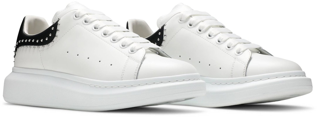 Alexander McQueen Oversized Sneaker White Studs 628017 WHTQQ