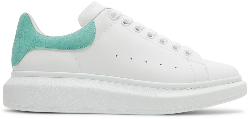 Alexander McQueen Sepatu Oversized 'Putih Teal' 553680-WHGP7-9344 Buy Alexander McQueen Sepatu Oversized 'Putih Teal' 553680-WHGP7-9344