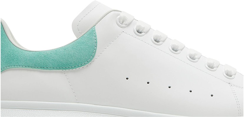Alexander McQueen Sepatu Oversized 'Putih Teal' 553680-WHGP7-9344 Order Alexander McQueen Sepatu Oversized 'Putih Teal' 553680-WHGP7-9344