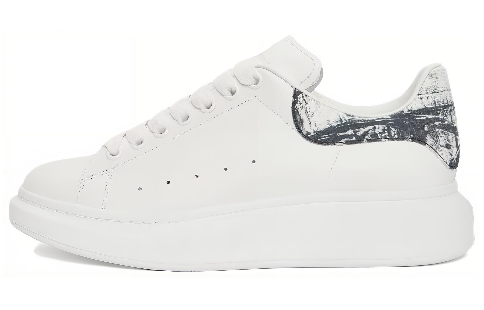 Buy Alexander McQueen Zapatillas Oversized 'Blanco con Negro Texturizado' 782463-WIE9P-9061