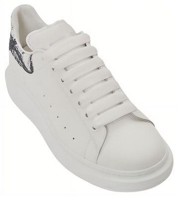 알렉산더 맥퀸 오버사이즈 스니커즈 (화이트 텍스쳐 블랙) 782463-WIE9P-9061 Lookbook 알렉산더 맥퀸 오버사이즈 스니커즈 (화이트 텍스쳐 블랙) 782463-WIE9P-9061