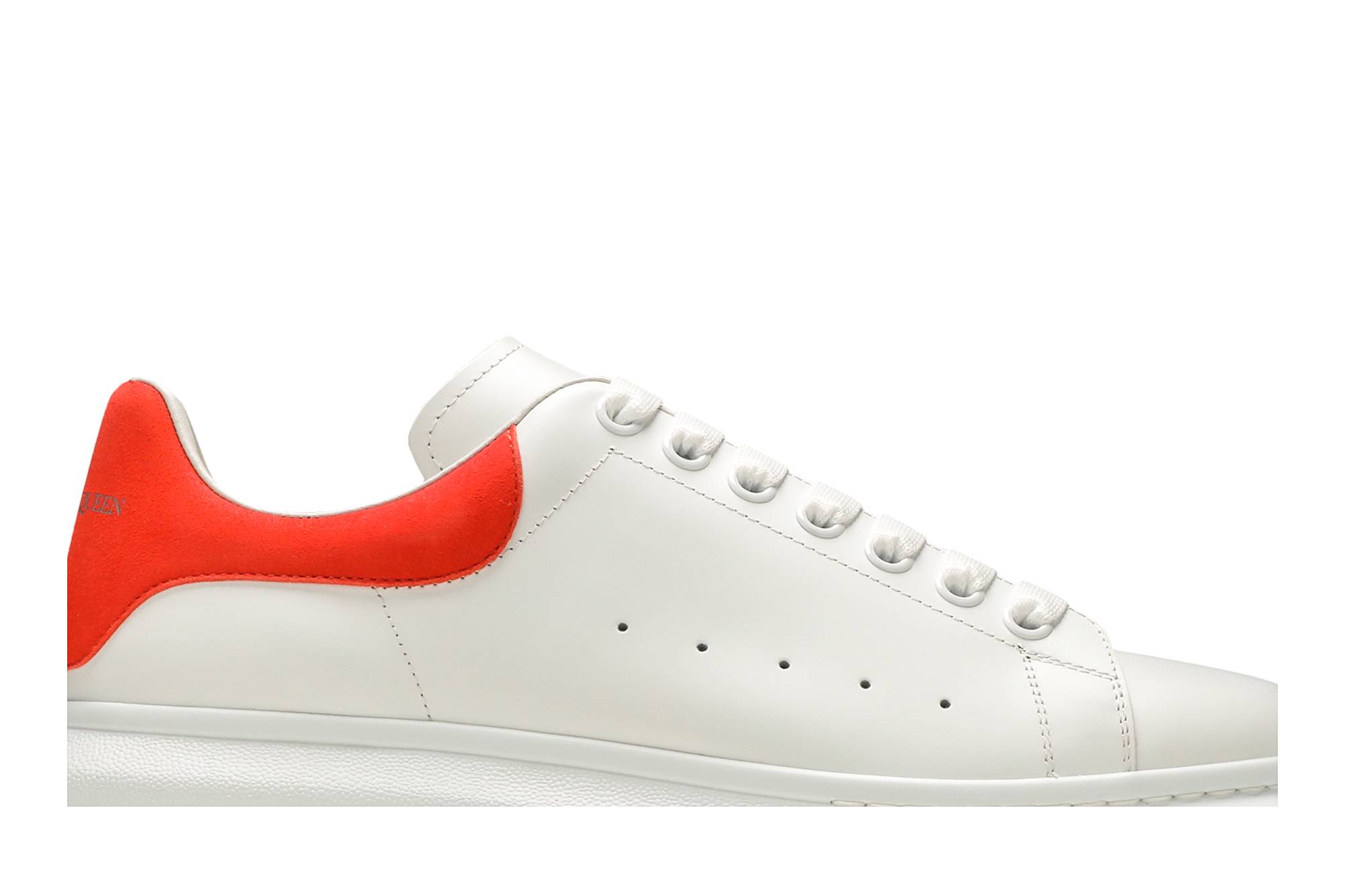 Order 亞歷山大·麥昆 (Alexander McQueen) 白暖橙色厚底運動鞋 553680-WHGP7-9345