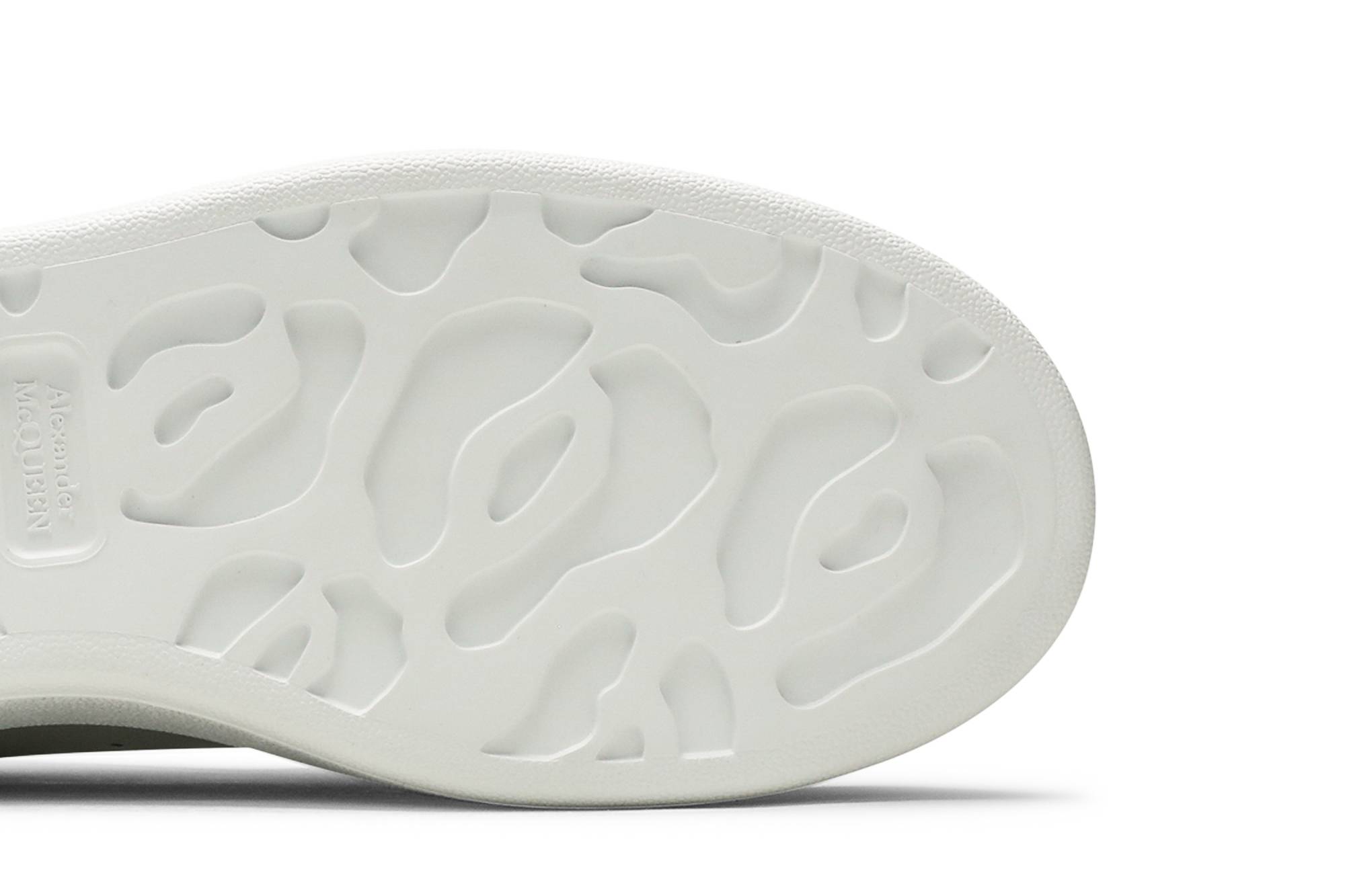 Purchase 亞歷山大·麥昆 (Alexander McQueen) 白暖橙色厚底運動鞋 553680-WHGP7-9345