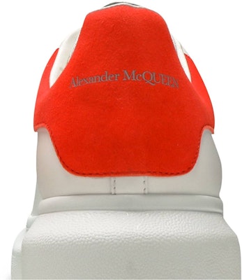 亚历山大·麦昆白色橙色大号运动鞋 553680WHGP79345 Sizing 亚历山大·麦昆白色橙色大号运动鞋 553680WHGP79345