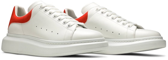 亞歷山大·麥昆 (Alexander McQueen) 白暖橙色厚底運動鞋 553680-WHGP7-9345 Cheap 亞歷山大·麥昆 (Alexander McQueen) 白暖橙色厚底運動鞋 553680-WHGP7-9345