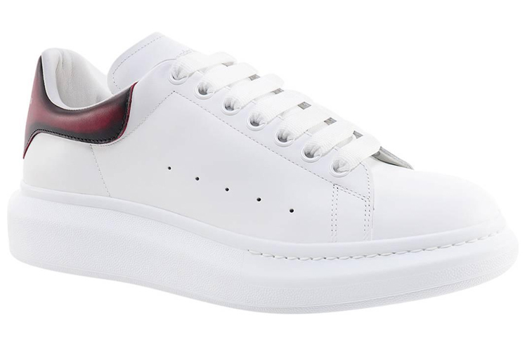 Order 알렉산더 맥퀸 오버사이즈 스니커즈 '화이트 웰시 레드' 553680-WICGB-9716