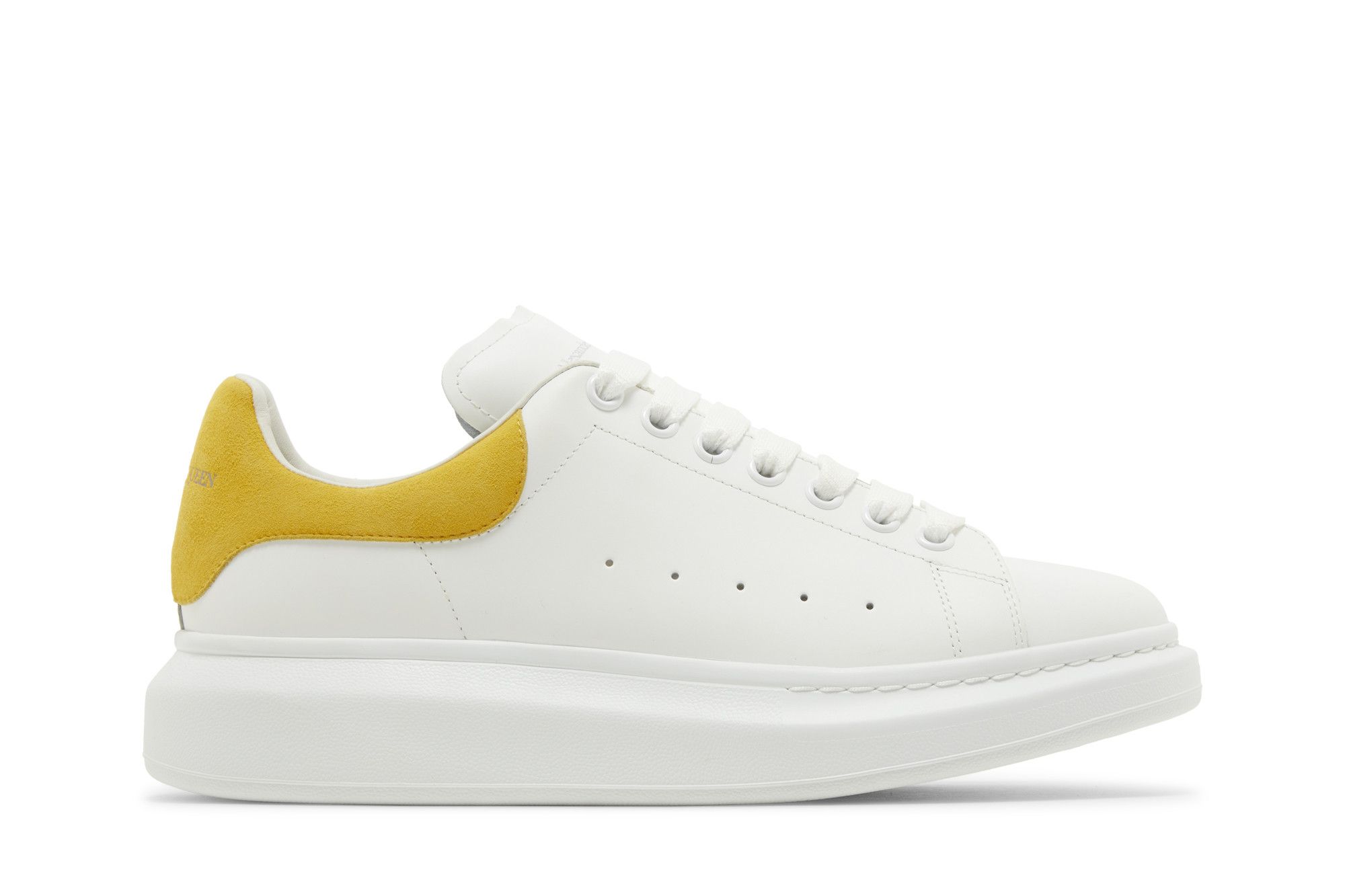 Alexander McQueen Oversized Sneaker 'White Yellow'