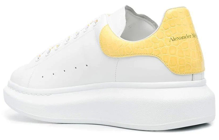 Lookbook Alexander McQueen Oversized Sneaker 'Putih Kuning Buaya' 625162-WIBNG-9988