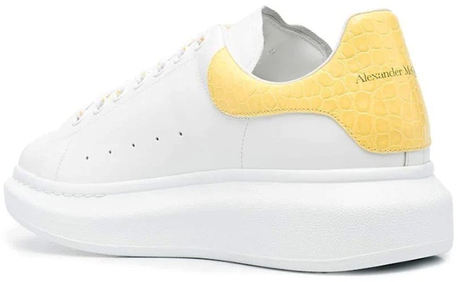Alexander McQueen Oversized Sneaker 'Putih Kuning Buaya' 625162-WIBNG-9988 Lookbook Alexander McQueen Oversized Sneaker 'Putih Kuning Buaya' 625162-WIBNG-9988