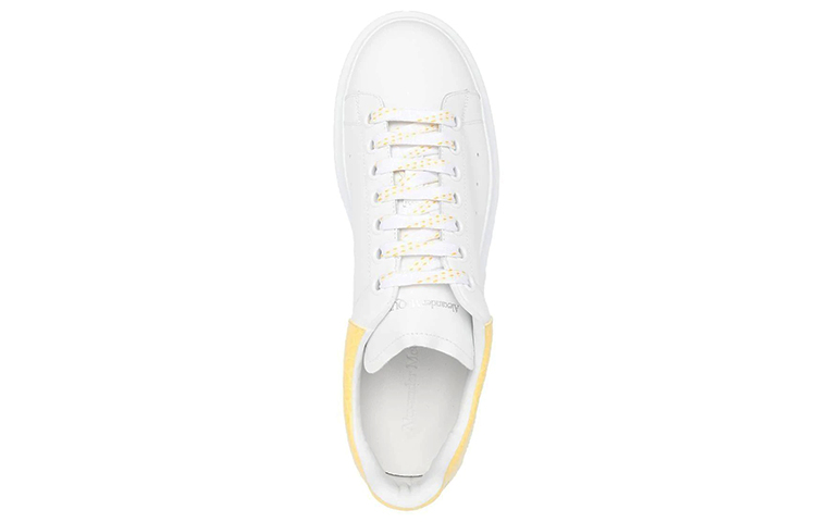 Shop Alexander McQueen Oversized Sneaker 'Putih Kuning Buaya' 625162-WIBNG-9988